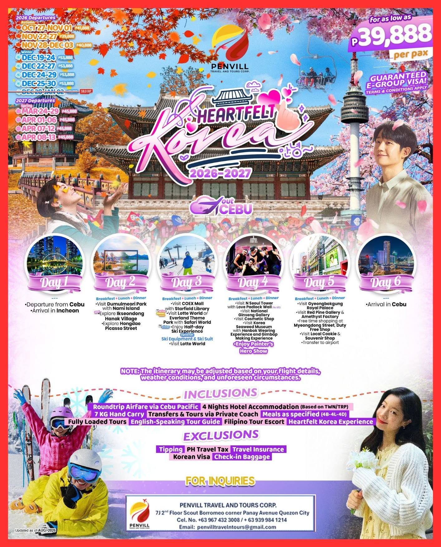 Korea tour package